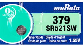 Murata Silveroxid SR521SW-PBWW 379 1 stk