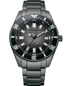 Citizen Promaster Super Titanium automaattinen sukeltajankello | Musta DLC-pinnoite ja safiirikristalli | NB6025-59H