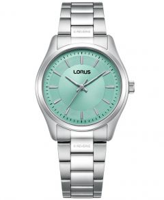 Lorus Classic Ladies Silver Green Petite 31mm