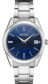 Seiko Essentials Blue Sunray Sapphire Mens SUR309P1