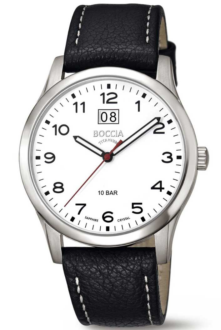 Boccia 3632-01 Orologio Homme Titanio 40mm orologio da Uomini a prezzi bassi