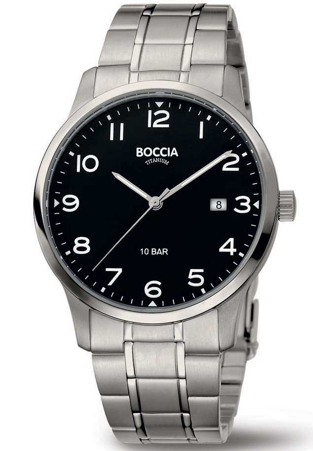 Boccia Orologio al Quarzo Argento