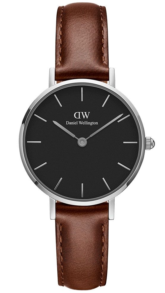 Daniel Wellington Classic Petite 28mm St Mawes Black Silver DW00100237