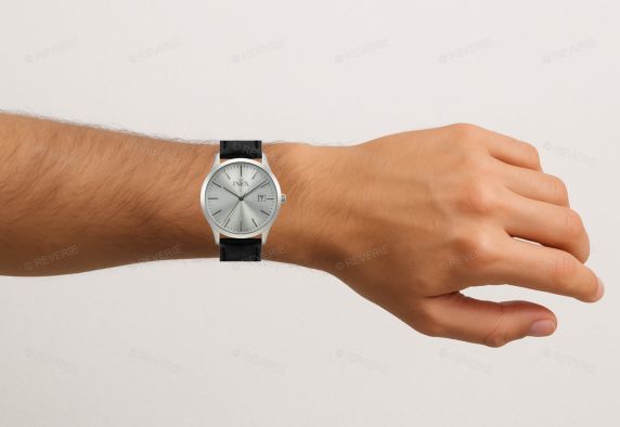 Inex Mens Classic Leather 40mm