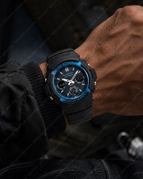 Solar G-Shock Ana-Digi -kello energiatehokkuudella | AWG-M100A-1AER