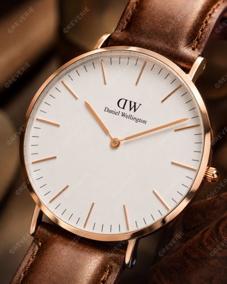 Daniel Wellington Classic St Mawes Miesten kello, Ruusu kulta, 40mm